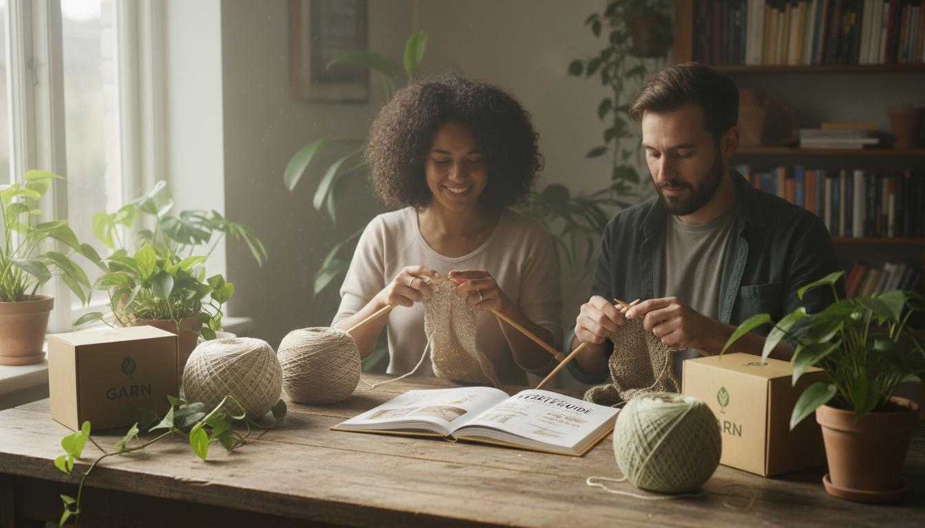 Strikkevenner med bæredygtigt garn